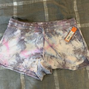 Colsie Purple Tie Dye Shorts (M)